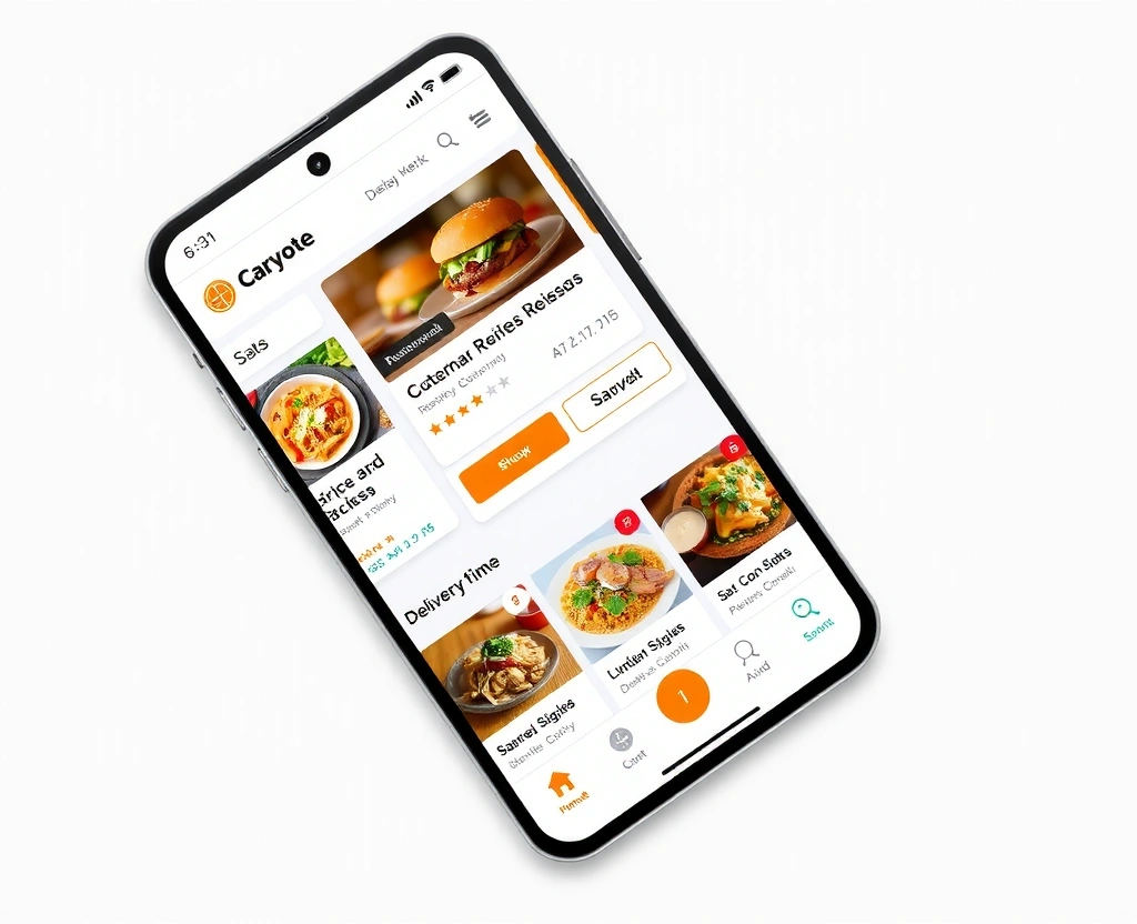 Browse and select restaurants on Food Delivery Canada